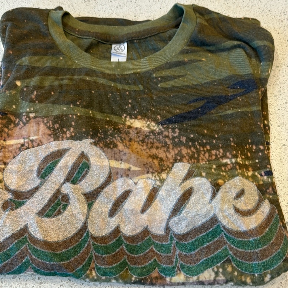 Alternative | camo Babe tee. Super soft